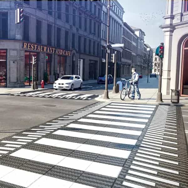 Modular Speed Ramp: Pedestrian Crossings