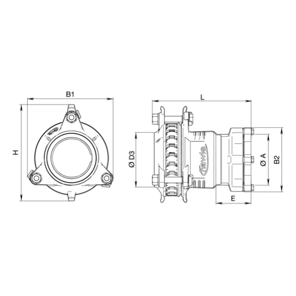 7975 synoflex connector hawle syno2000_drawing