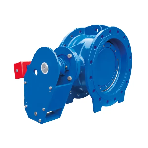 9884_OZKAN Tilting Check Valve with Hydraulic Damper