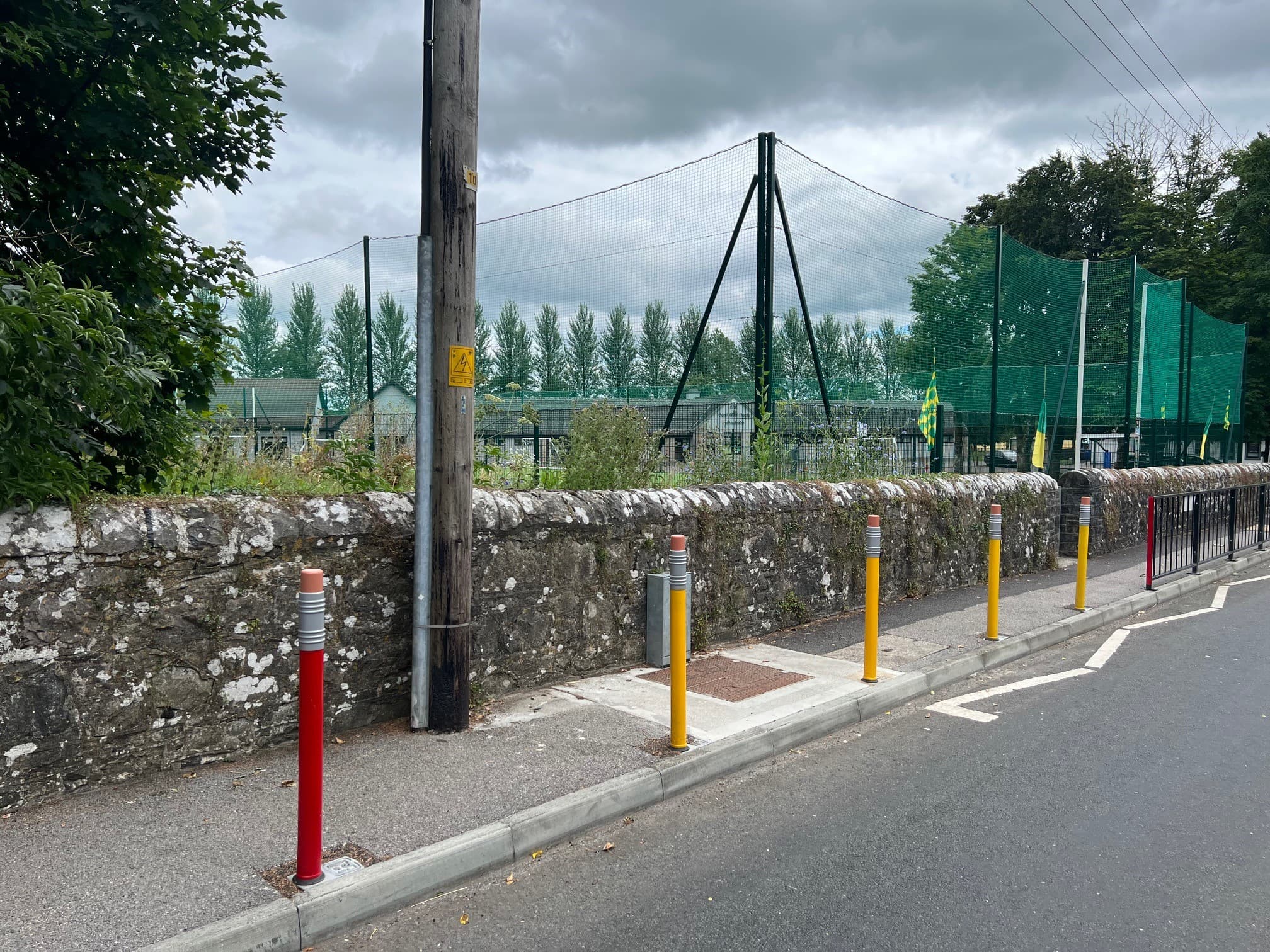 Pencil Bollards: Improving School Safety at St. Mel's NS