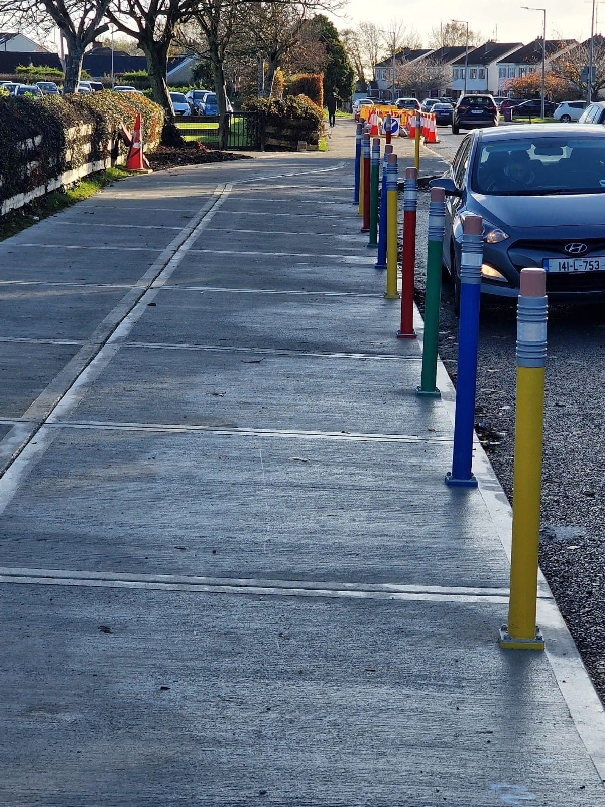 X-Last Pencil Bollards: Improving School Safety at St. Cronan's Junior NS
